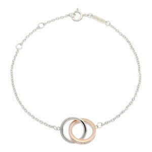 TIFFANY Co Interlocking Circle Bracelet Silver occasion